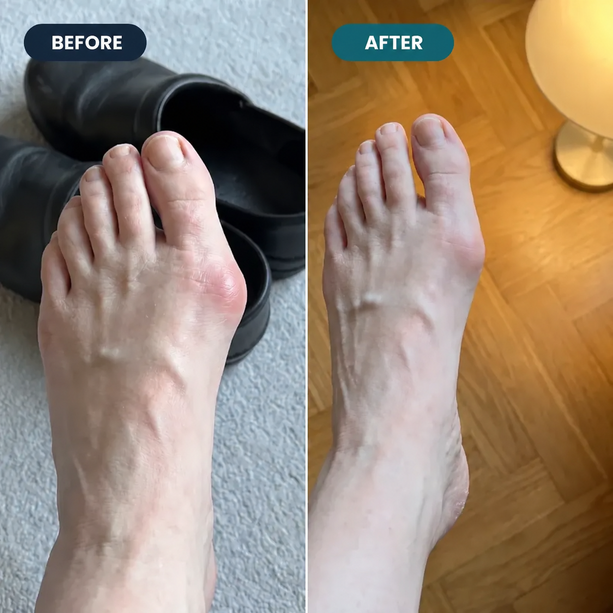 It holds your toe. And it retrains the muscle that's supposed to hold it.